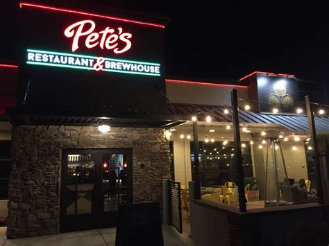 Pete's brewhouse - Start your review of Pete's Restaurant & Brewhouse. Overall rating. 469 reviews. 5 stars. 4 stars. 3 stars. 2 stars. 1 star. Filter by rating. Search …